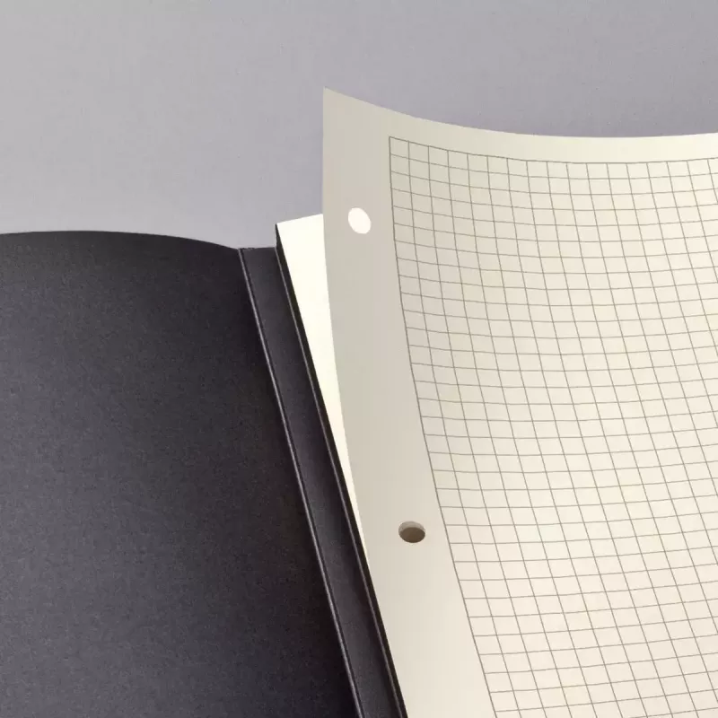 Schreibblock Sigel CONCEPTUM A4 120 Blatt Schwarz
