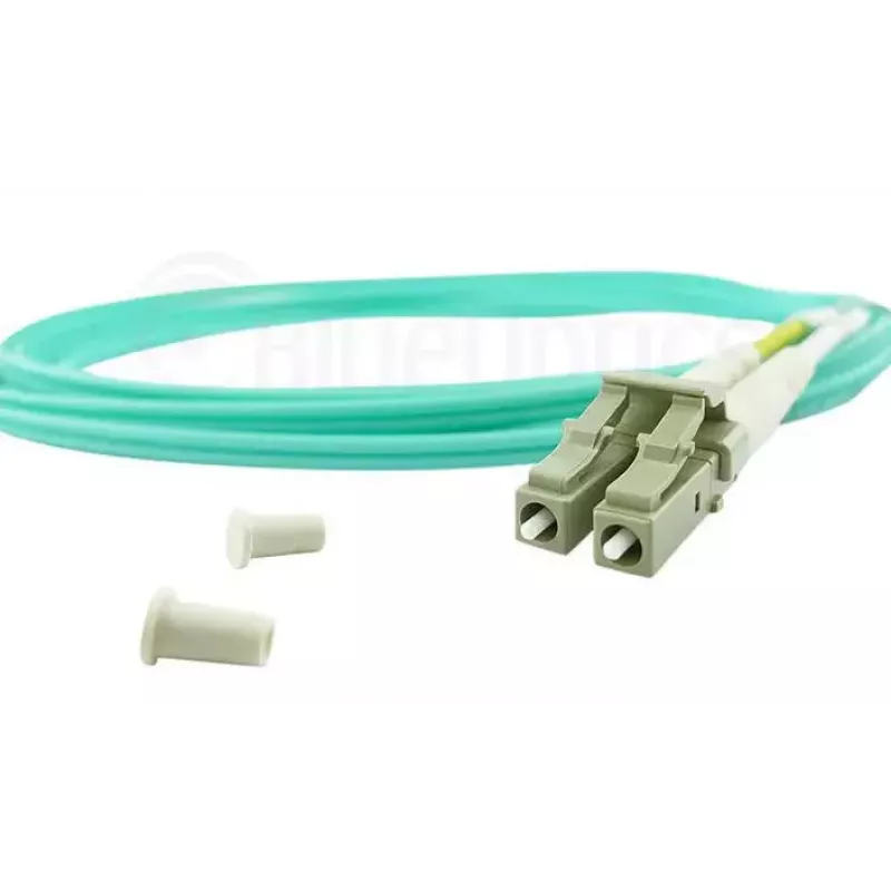 Glasfaserkabel BlueOptics AJ834A-BO 1m 2x LC OM3 Vollduplex