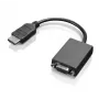 Monitor-Adapter Lenovo 03X6574 — kompatibler Adapter für Lenovo-Geräte, Display-Verbindungszubehör