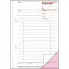 Geschäftsformular Sigel LI525 A5 Pink Weiß