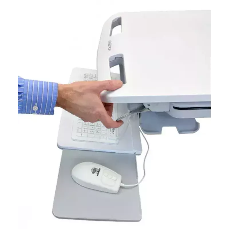 Multimediawagen Ergotron StyleView Aluminium Grau Weiß