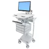 Multimediawagen Ergotron StyleView Aluminium Grau Weiß