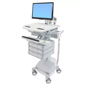 Multimediawagen Ergotron StyleView Aluminium Grau Weiß