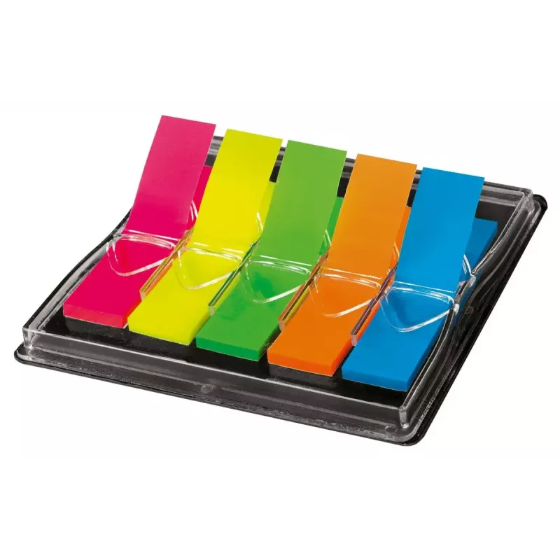 Lesezeichen Sigel HN489 Flexibles Lesezeichen Blau Grün Orange Rot Gelb 200 Stk.
