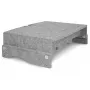 BakkerElkhuizen Q-riser 110 Circular 76,2 cm Schreibtischständer Grau