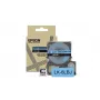 Etikettenband Epson LK-6LBJ Schwarz Blau Thermotransfer 2,4 cm