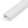StarTech.com Solider Kabelkanal mit Klebeband & Abdeckung, 19 mm B x 11 mm H – 1 m Länge, PVC Netz-/Stromkabelversteck/Wandkabelkanal, Max. 6 Kabel, UL gelistet