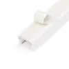 StarTech.com Solider Kabelkanal mit Klebeband & Abdeckung, 19 mm B x 11 mm H – 1 m Länge, PVC Netz-/Stromkabelversteck/Wandkabelkanal, Max. 6 Kabel, UL gelistet