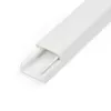 StarTech.com Solider Kabelkanal mit Klebeband & Abdeckung, 19 mm B x 11 mm H – 1 m Länge, PVC Netz-/Stromkabelversteck/Wandkabelkanal, Max. 6 Kabel, UL gelistet