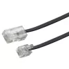 Netzwerkkabel Schwaiger 6,0 m RJ-11 - RJ-45 6 m Schwarz
