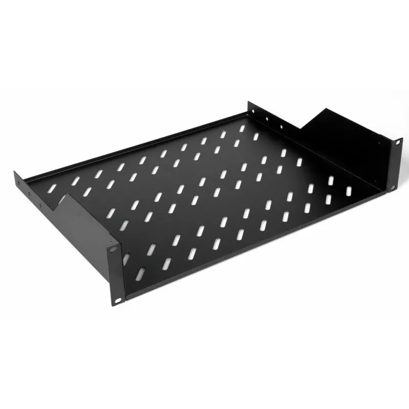 Rack shelf Equip Fixed Shelf 19' 2U 800MM Schwarz