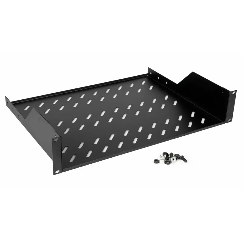 Rack shelf Equip Fixed Shelf 19' 2U 800MM Schwarz