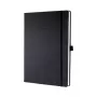 Schreibnotizbuch Sigel CO111 A4 97 Blatt Schwarz