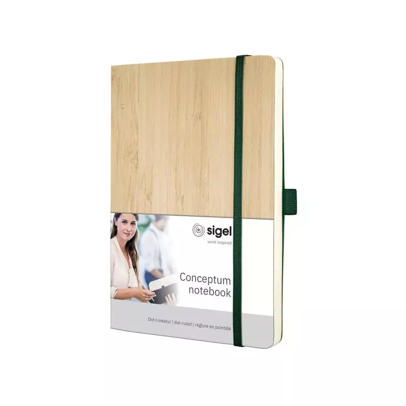 Schreibnotizbuch Sigel Conceptum A5 194 Blatt Bamboo Beige
