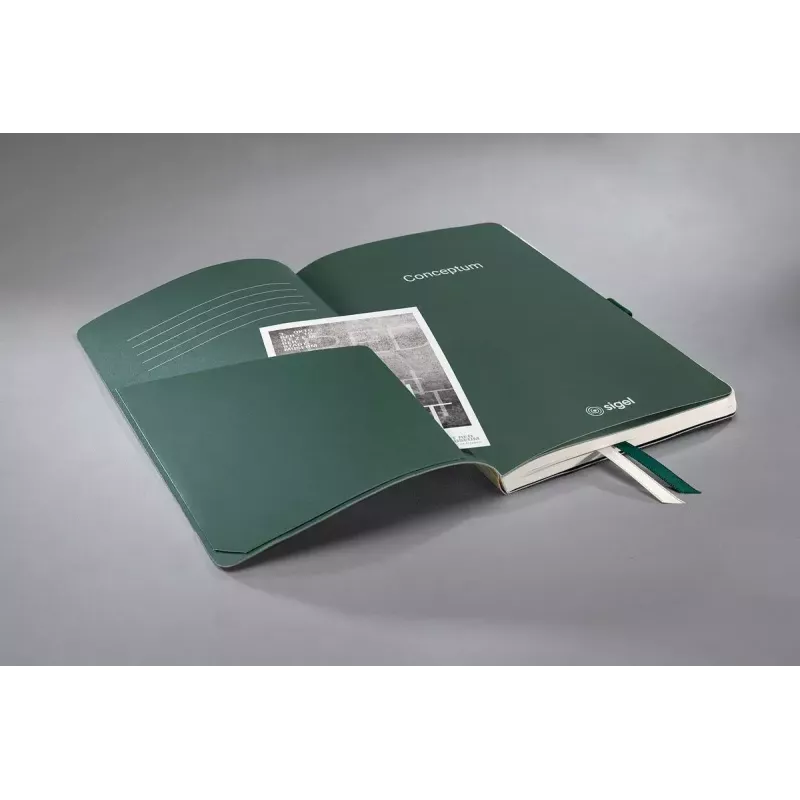 Schreibnotizbuch Sigel Conceptum A5 194 Blatt Bamboo Beige