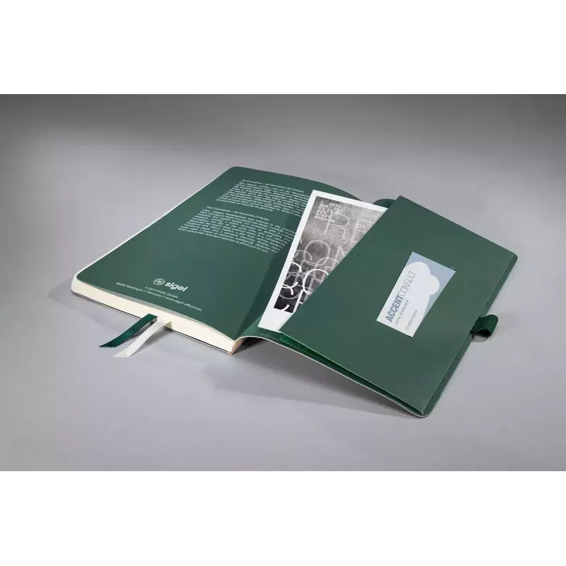Schreibnotizbuch Sigel Conceptum A5 194 Blatt Bamboo Beige