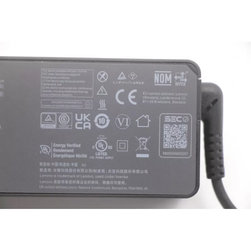 Lenovo 5A10W86253 Netzteil Innenbereich 65 W Schwarz