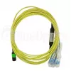 BlueOptics CBL-MPO12-4LC-SMF-1M InfiniBand Glasfaserkabel MPO 4x LC 1m