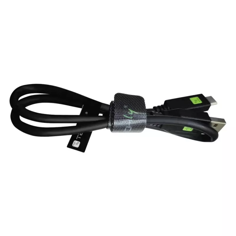 Techly ICOC MUSB31-CMAM05T USB-Kabel USB 3.2 Gen 1 (3.1 Gen 1) 0,5 m USB A USB C Schwarz
