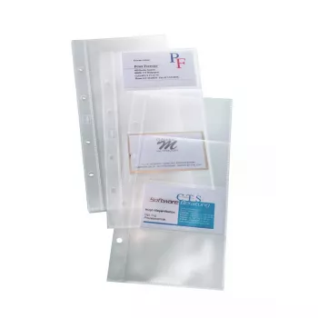 Visitenkartenhülle Sigel VZ350 80 Fächer