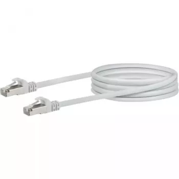 Netzwerkkabel Schwaiger CKB6005 052 RJ-45 Cat6 0,5 m Weiß