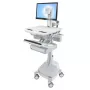 Multimedia-Wagen Ergotron StyleView Aluminium Grau Weiß