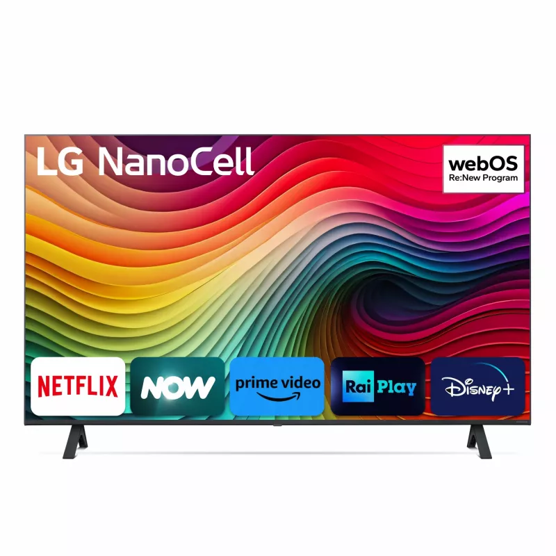 LG NanoCell 43NANO82T6B 109,2 cm (43 Zoll) 4K Ultra HD Smart-TV WLAN Braun
