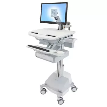 Multimediawagen Ergotron StyleView Aluminium Grau Weiß