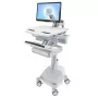 Multimediawagen Ergotron StyleView Aluminium Grau Weiß