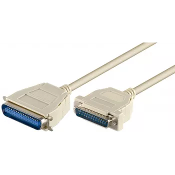 Microconnect PRIGL2 Parallelkabel Weiß 2 m