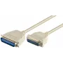 Microconnect PRIGL2 Parallelkabel Weiß 2 m