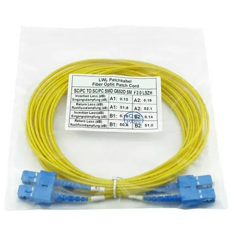 BlueOptics SFP3232BU7.5MK InfiniBand Glasfaserkabel 7,5 m SC