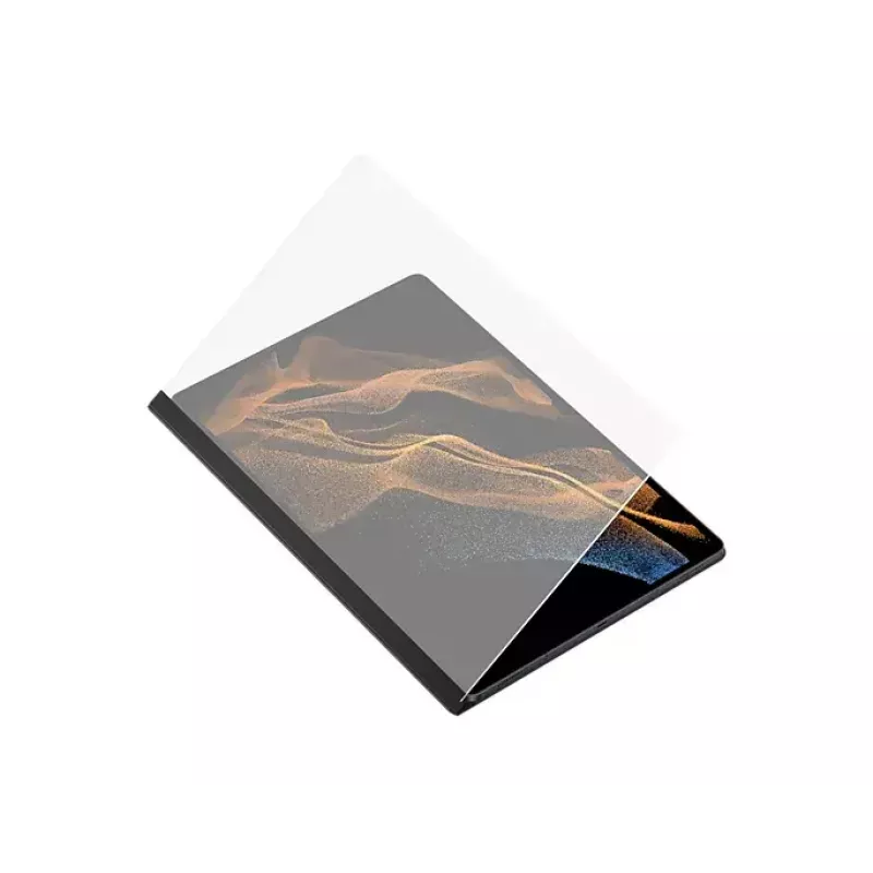 Samsung EF-ZX900PBEGEU Tablet-Hülle 37,1 cm (14,6 Zoll) Folio Schwarz, Transparent