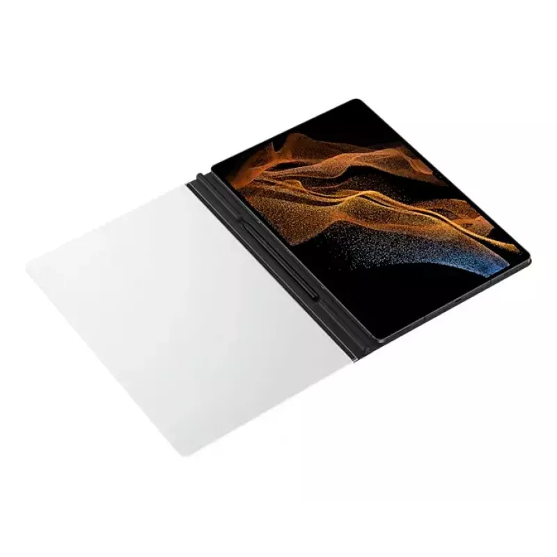 Samsung EF-ZX900PBEGEU Tablet-Hülle 37,1 cm (14,6 Zoll) Folio Schwarz, Transparent