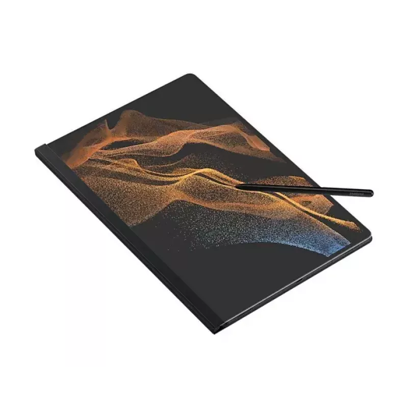 Samsung EF-ZX900PBEGEU Tablet-Hülle 37,1 cm (14,6 Zoll) Folio Schwarz, Transparent