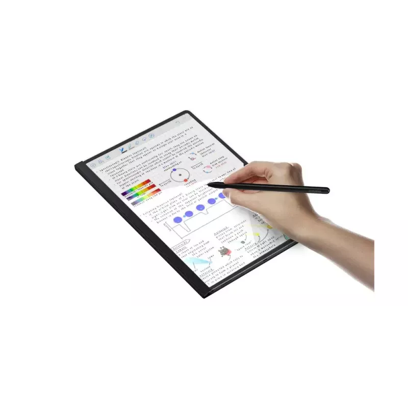 Samsung EF-ZX900PBEGEU Tablet-Hülle 37,1 cm (14,6 Zoll) Folio Schwarz, Transparent