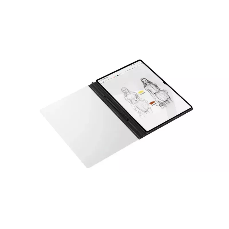 Samsung EF-ZX900PBEGEU Tablet-Hülle 37,1 cm (14,6 Zoll) Folio Schwarz, Transparent