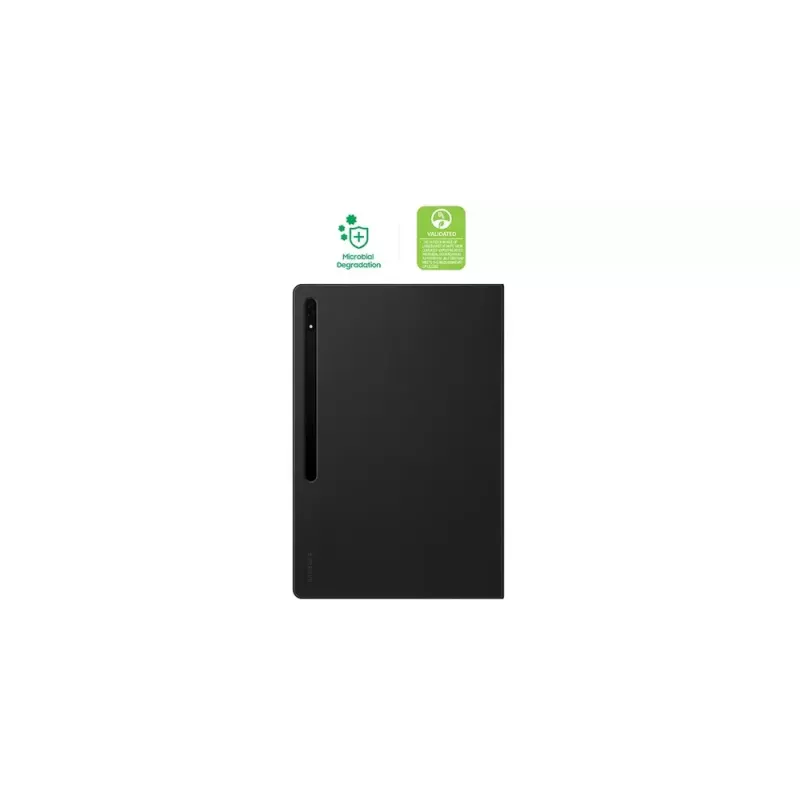 Samsung EF-ZX900PBEGEU Tablet-Hülle 37,1 cm (14,6 Zoll) Folio Schwarz, Transparent