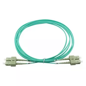 BlueOptics Duplex LWL Patchkabel SC-SC OM3 2 Meter 2 m Male/Male