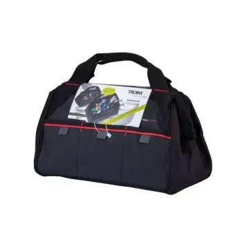 Werkzeugtasche TROIKA TBG30/BK Schwarz Rot Tarpaulin