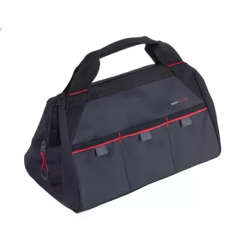 Werkzeugtasche TROIKA TBG30/BK Schwarz Rot Tarpaulin