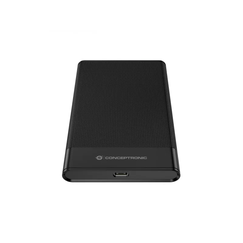 Conceptronic DANTE06B 2,5 Zoll Festplattengehäuse USB 3.0, HDD/SSD Gehäuse, 2,5 Zoll, Serial ATA III, 6 Gbit/s, USB-Anschluss, Schwarz