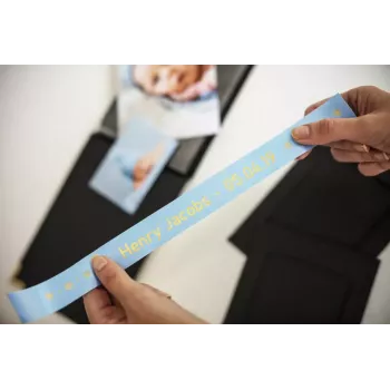 Brother TZE-RL54 Etikettendruckerband Gold auf Blau