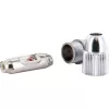 Koaxial-Steckverbinder Schwaiger KVB29 531 Silber Metall Kunststoff