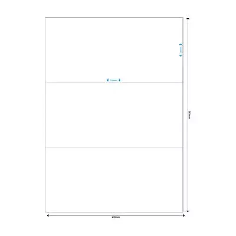 Selbstklebende Etiketten MediaRange MRINK142 Weiß 150 Stk.