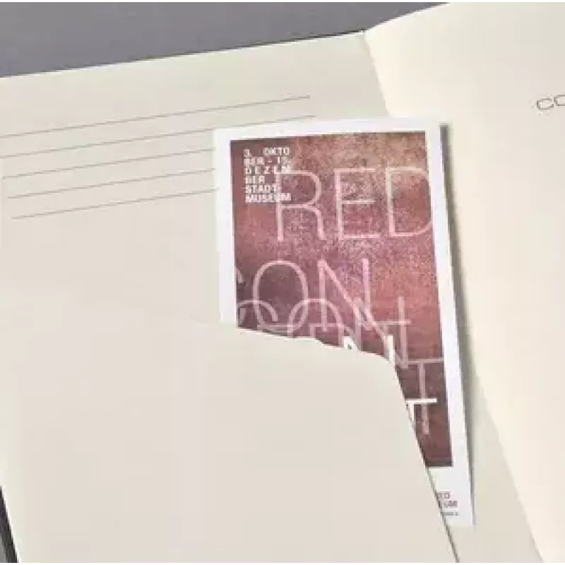 Schreib-Notizbuch Sigel Conceptum A5 194 Blatt Rot