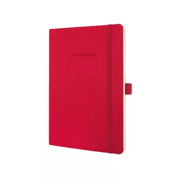 Schreib-Notizbuch Sigel Conceptum A5 194 Blatt Rot