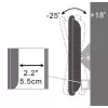 Techly 13-31 Zoll Wandhalterung für LED LCD TV neigbar ICA-LCD 109