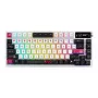 Mechanische Gaming-Tastatur ASUS ROG Azoth X — 75%-Layout, USB + RF Wireless + Bluetooth, RGB, Handgelenkauflage, Schwarz/Weiß