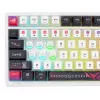 Mechanische Gaming-Tastatur ASUS ROG Azoth X — 75%-Layout, USB + RF Wireless + Bluetooth, RGB, Handgelenkauflage, Schwarz/Weiß